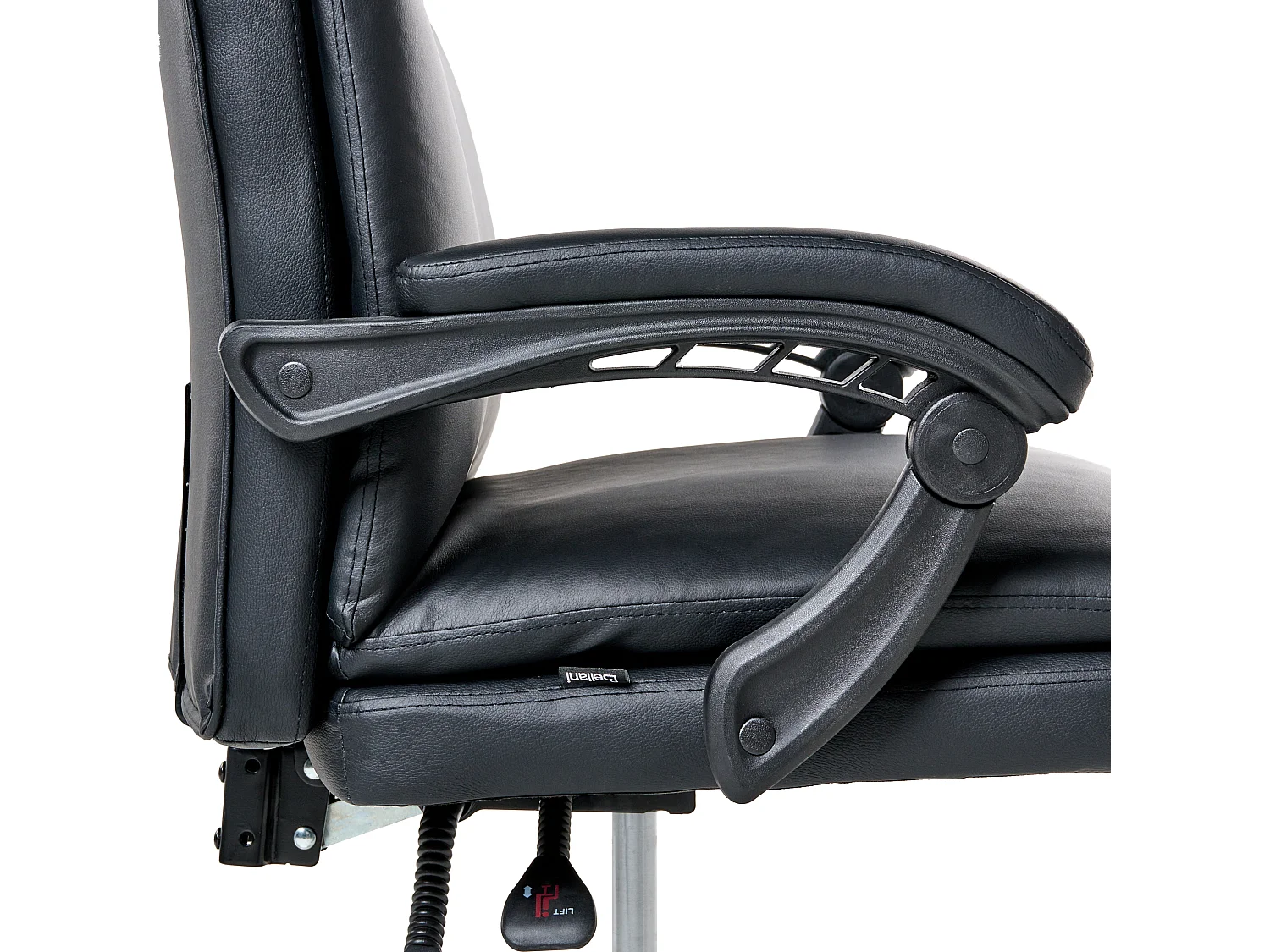 Fauteuil de bureau SERENE Cuir PU Noir