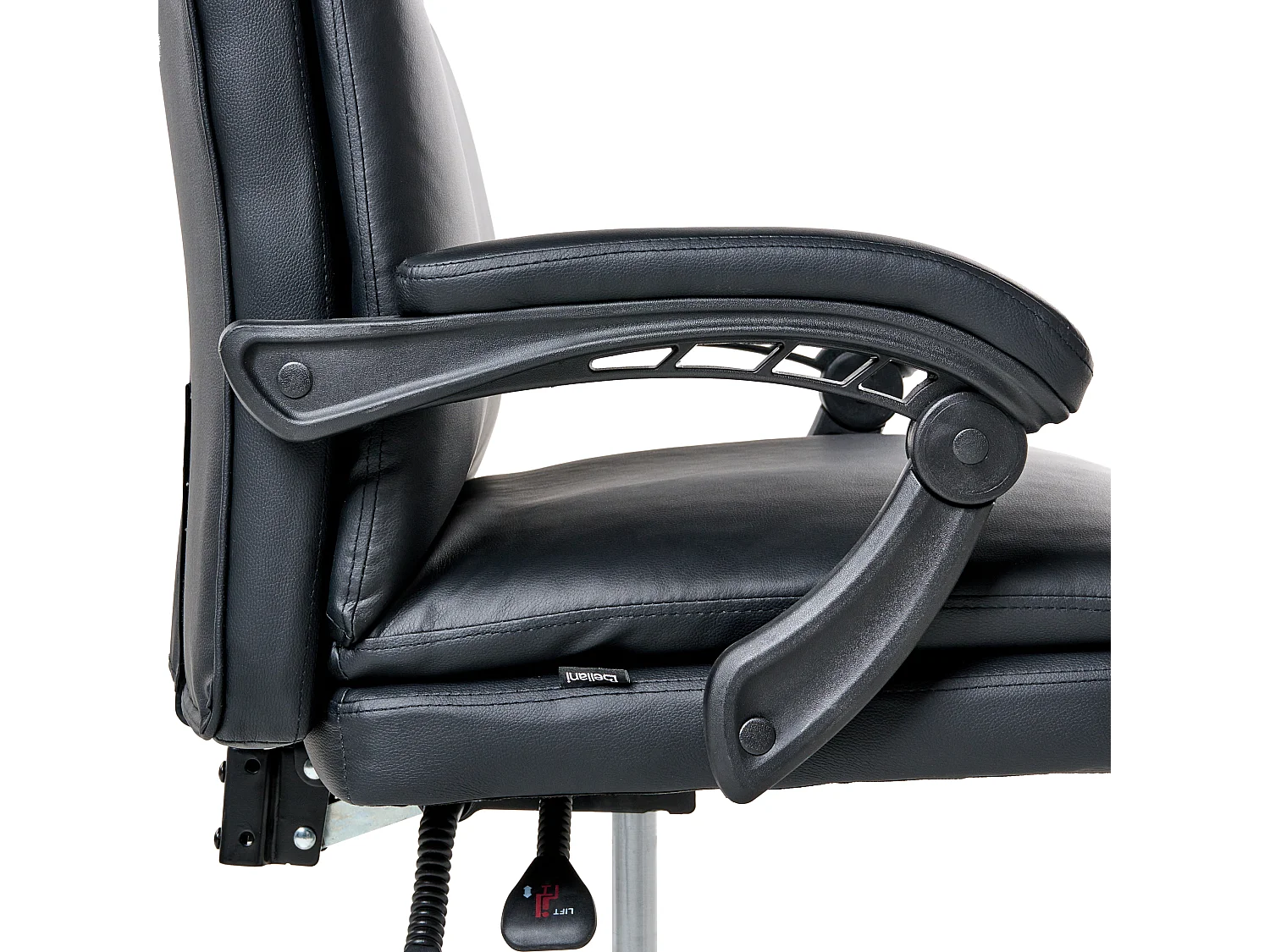 Fauteuil de bureau SERENE Cuir PU Noir