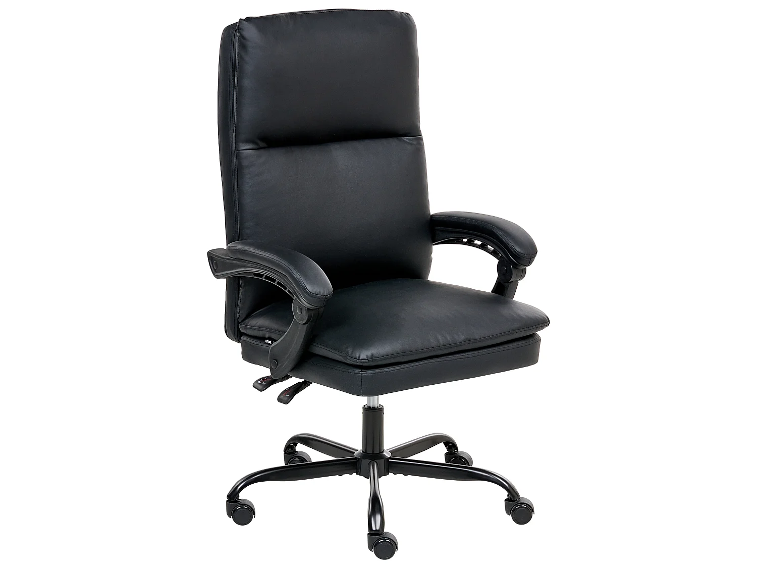 Fauteuil de bureau SERENE Cuir PU Noir