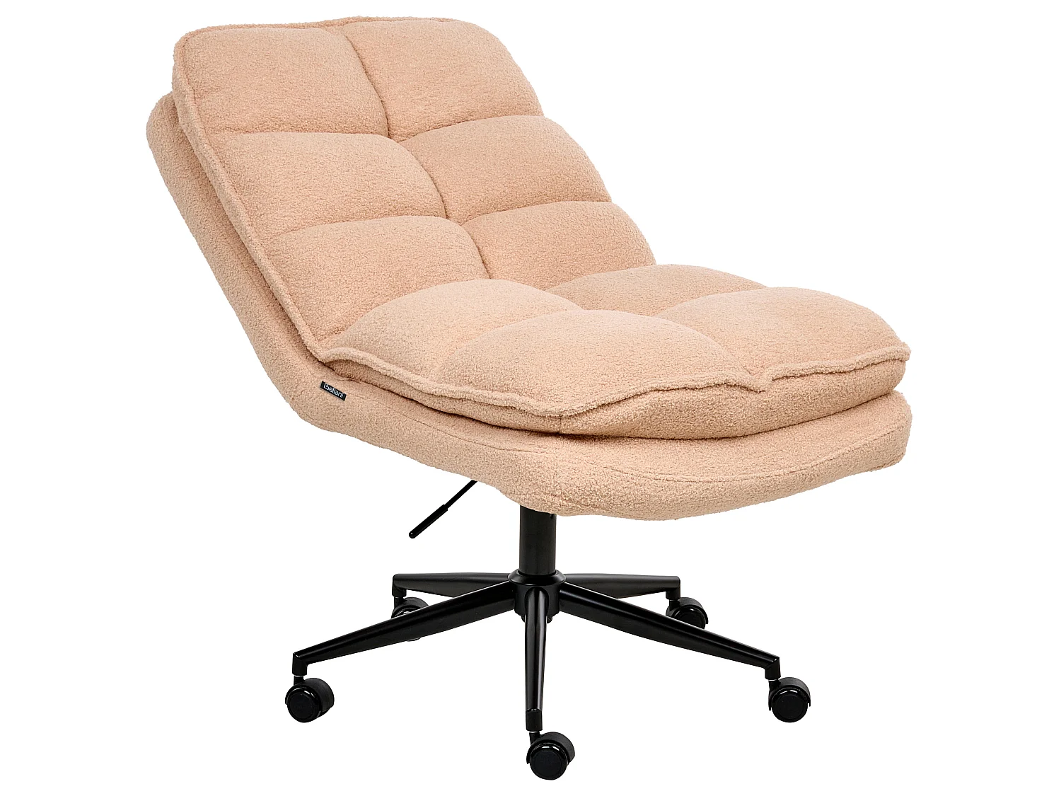 Office Chair ADDISON Boucle Peach Pink