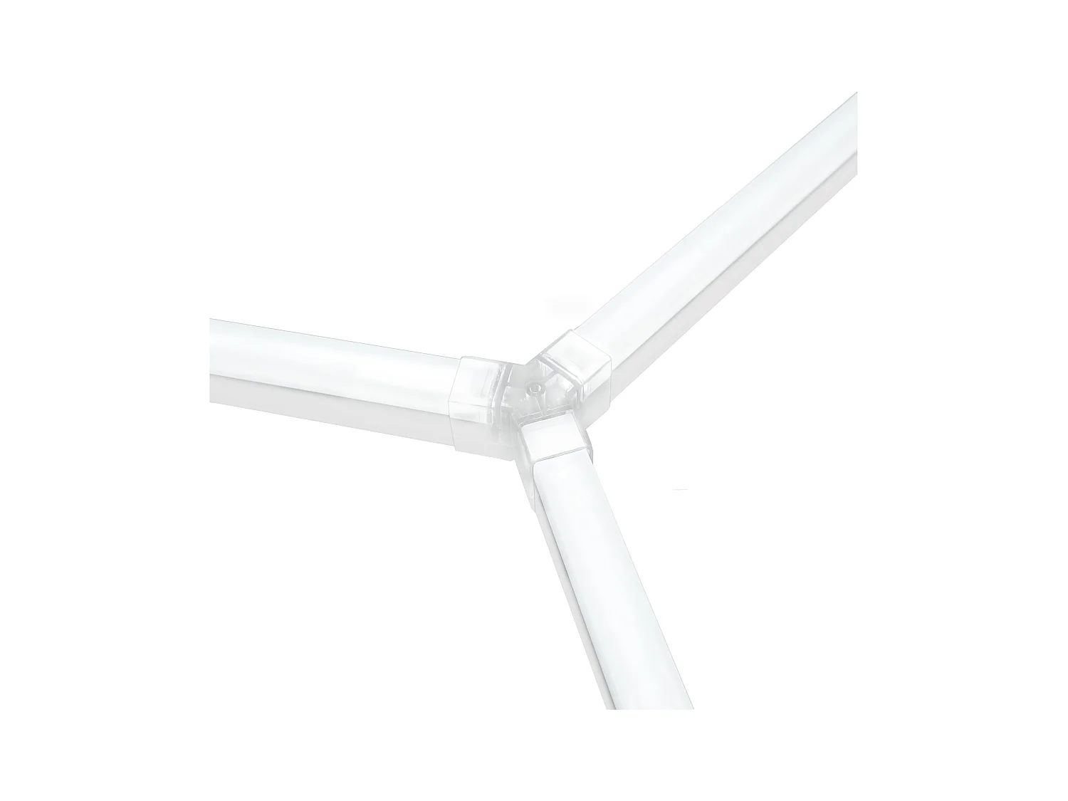 Hexagon LED-verlichting 10 Lampen met Rand 2 x 5 Set Auto Car Detail Garage