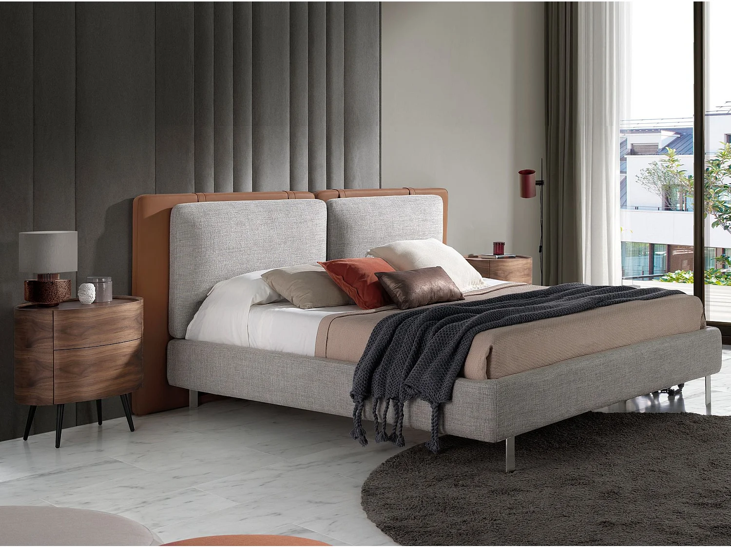 Silla polipiel marrón 4157 ANGEL CERDA