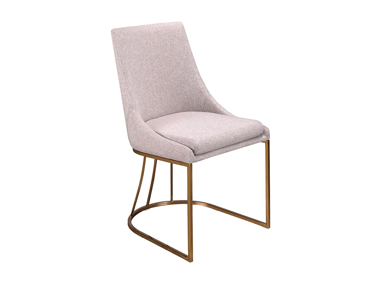 Chaise en tissu gris 4182 ANGEL CERDA