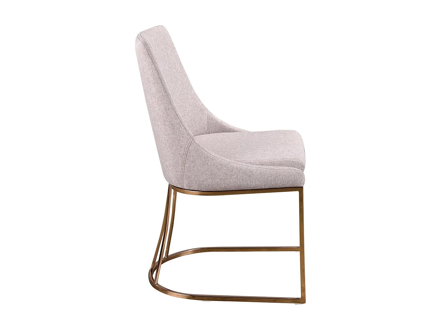 Chaise en tissu gris 4182 ANGEL CERDA