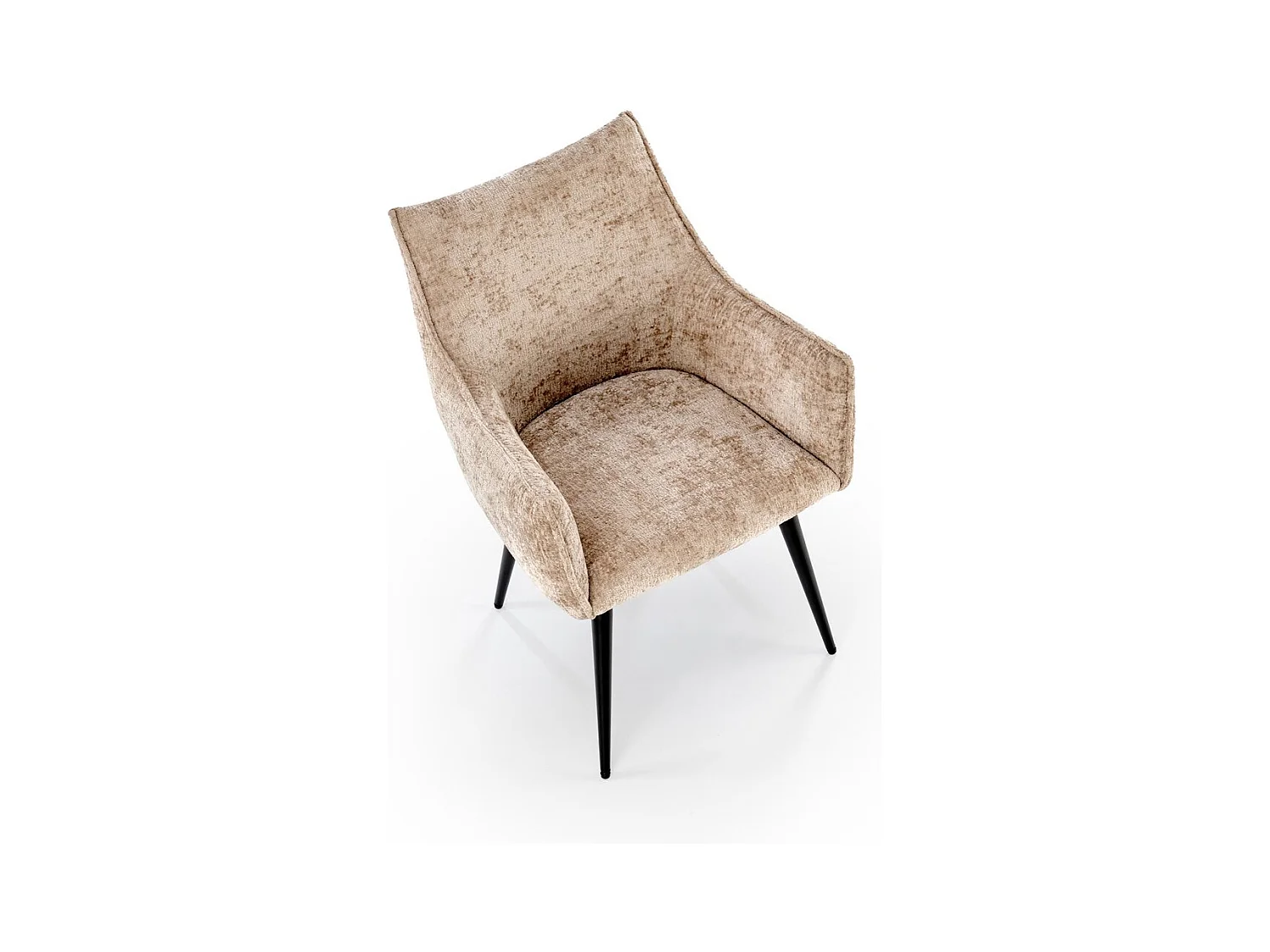 Chaise K559/Tissu et Métal/Beige