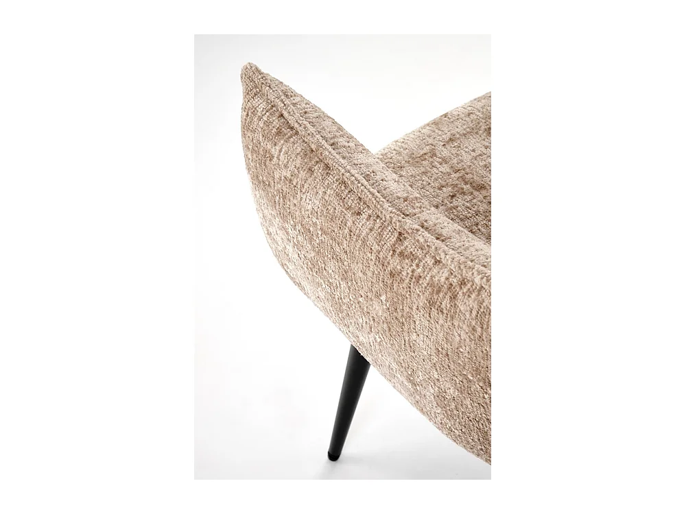 Chaise K559/Tissu et Métal/Beige