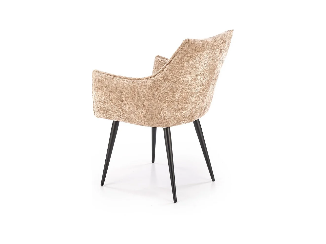 Chaise K559/Tissu et Métal/Beige