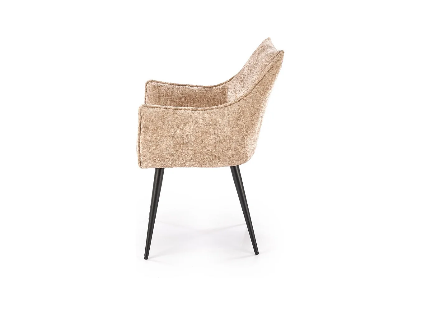 Chaise K559/Tissu et Métal/Beige