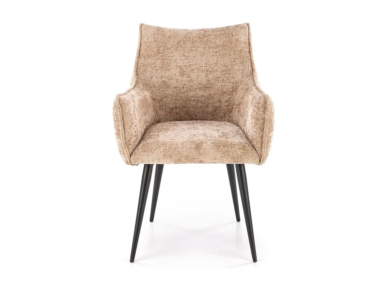 Stuhl K559/Stoffbezug&Metall/Beige