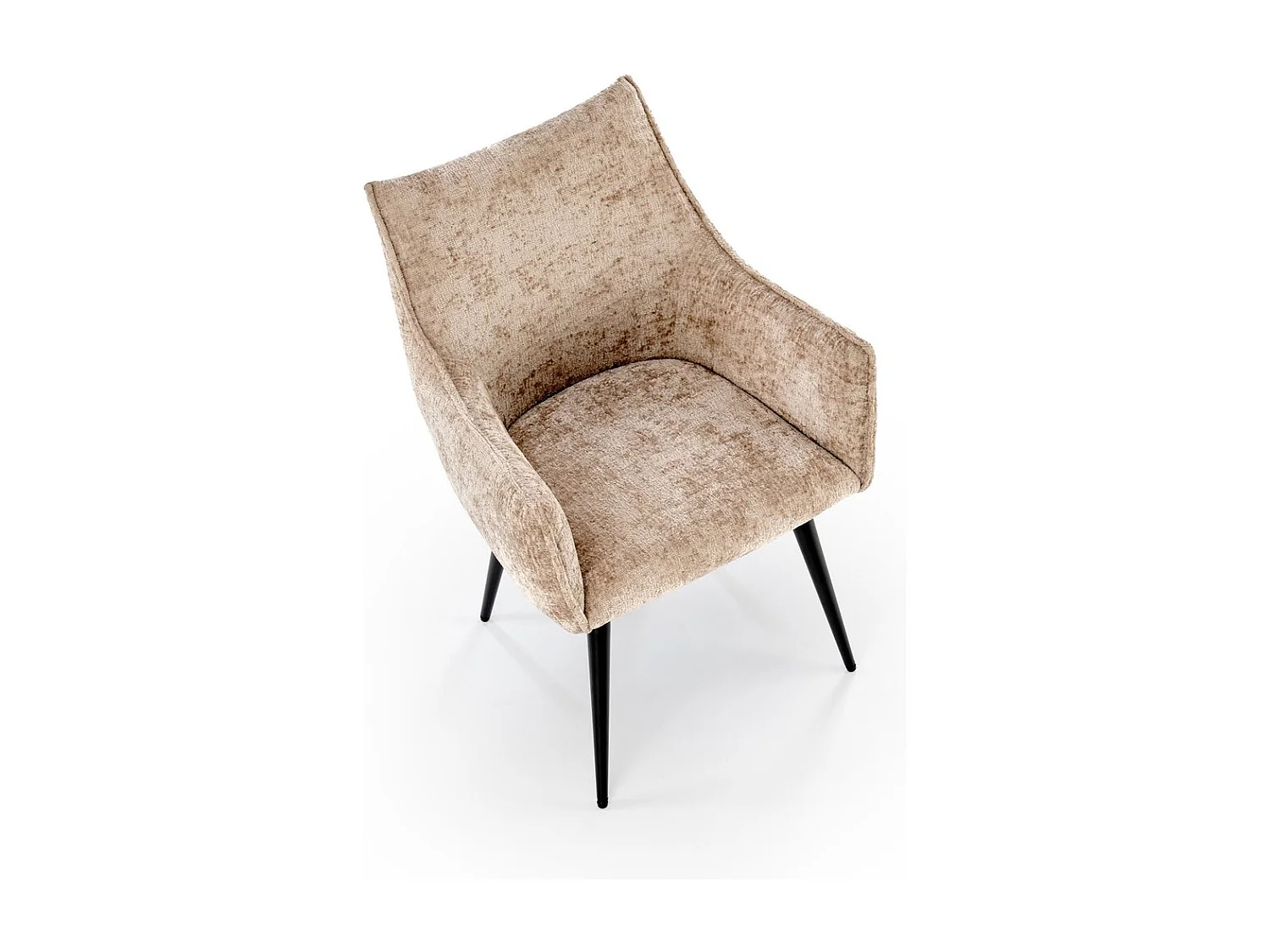 Stuhl K559/Stoffbezug&Metall/Beige