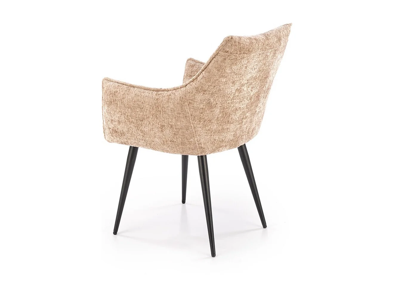 Stuhl K559/Stoffbezug&Metall/Beige