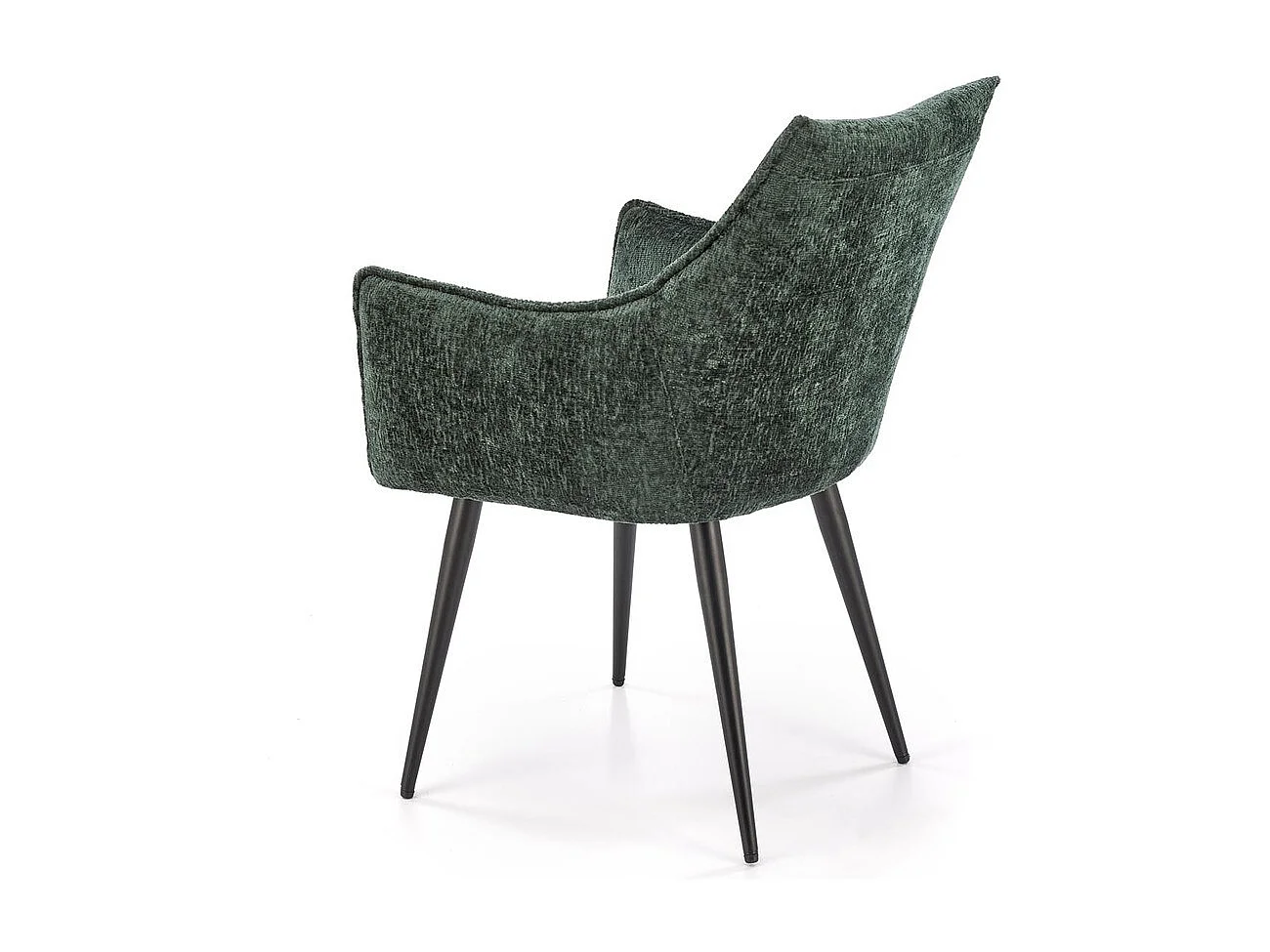 Chaise K559/Tissu et Métal/Vert