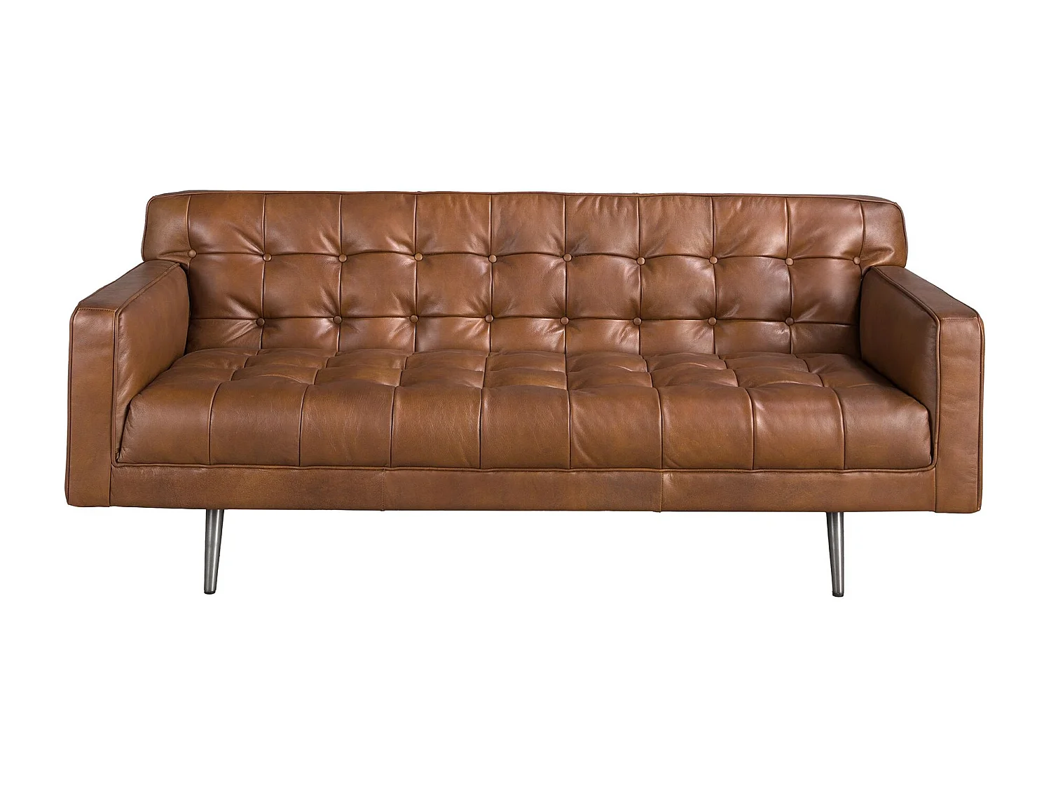 Chester 2-Sitzer-Sofa aus dunkelbraunem Leder 6224 ANGEL CERDA