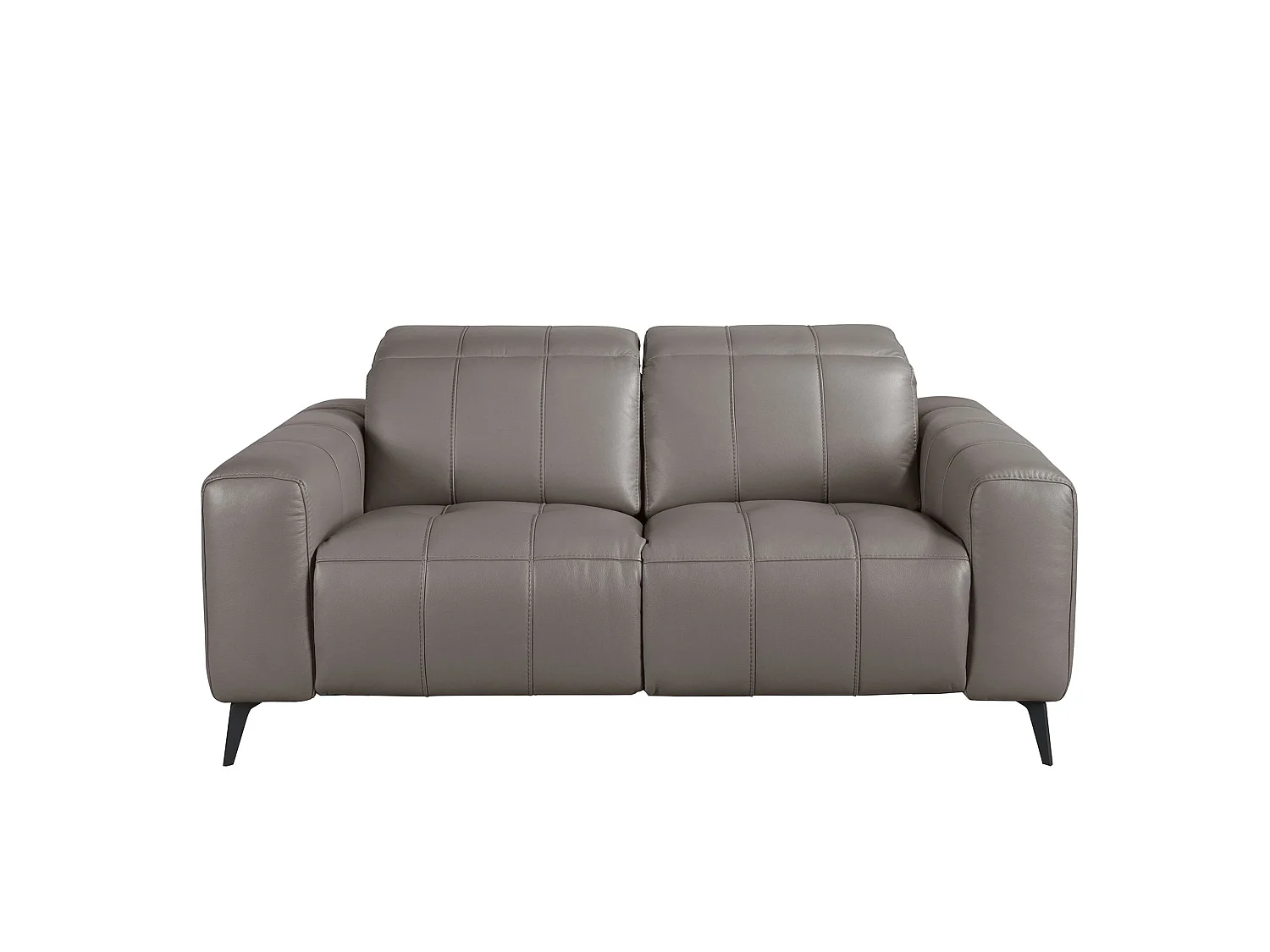 2-sitziges relaxsofa in leder grau 6209 ANGEL CERDA