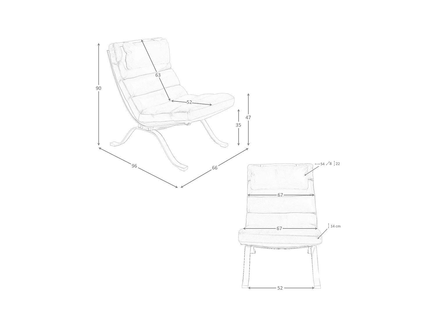Dunkelbrauner Ledersessel 5161 ANGEL CERDA