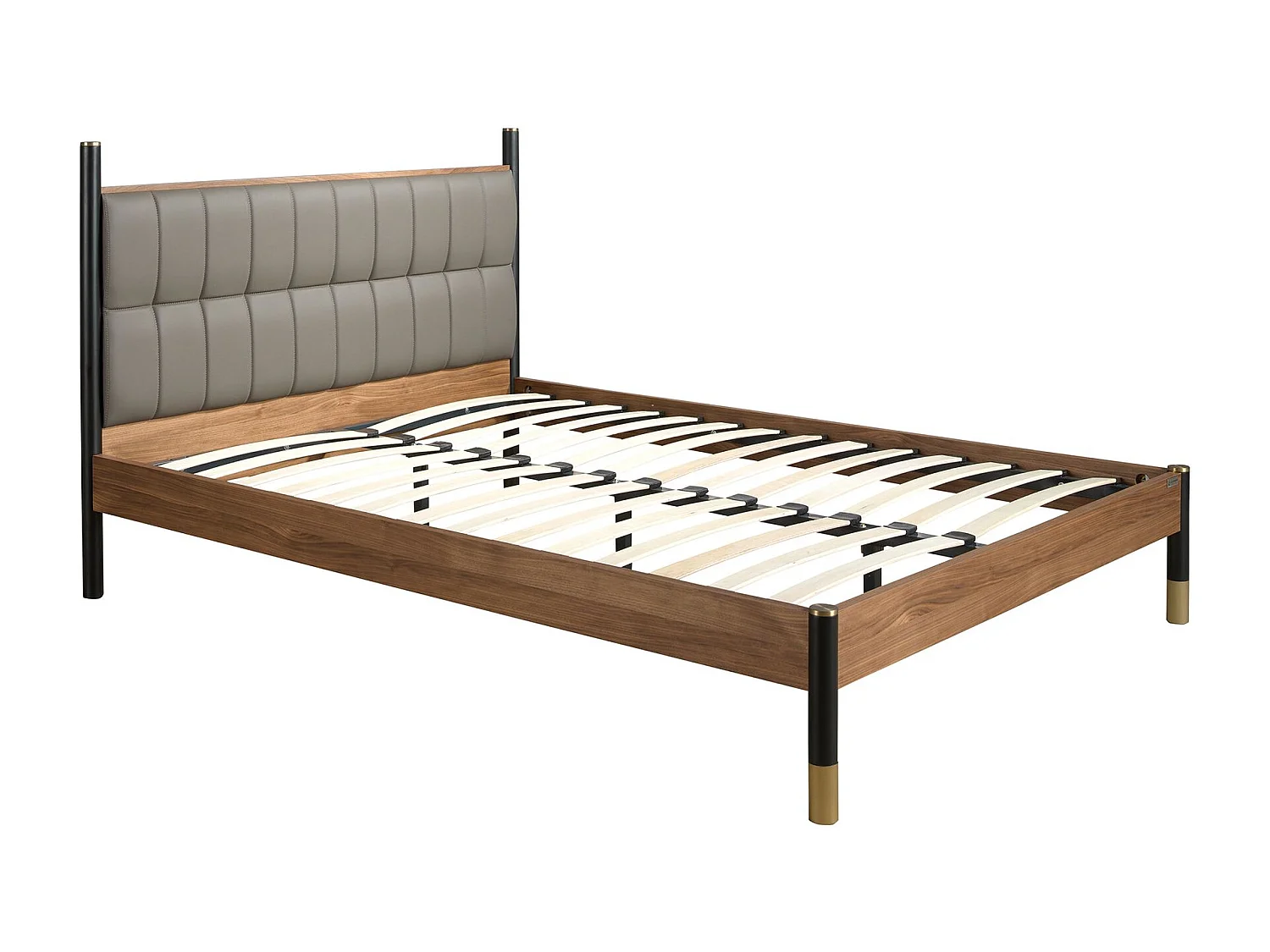 Lit en simili-cuir gris foncé 7169 ANGEL CERDA