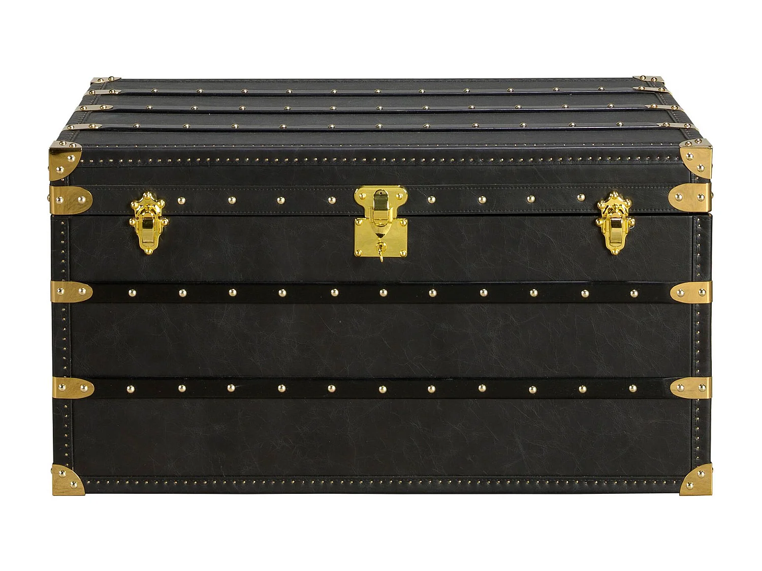 Coffre en cuir noir 5159 ANGEL CERDA