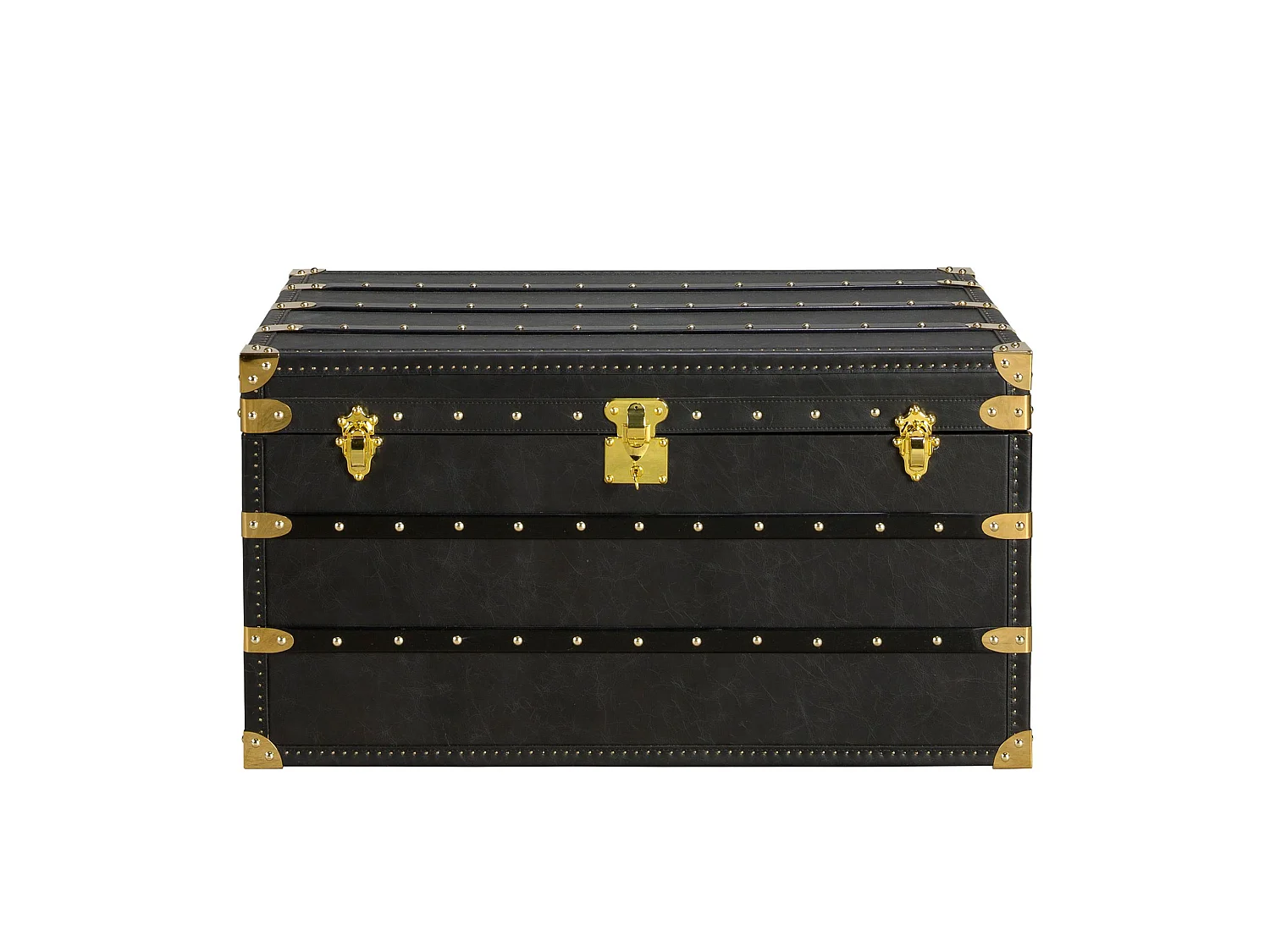 Coffre en cuir noir 5159 ANGEL CERDA