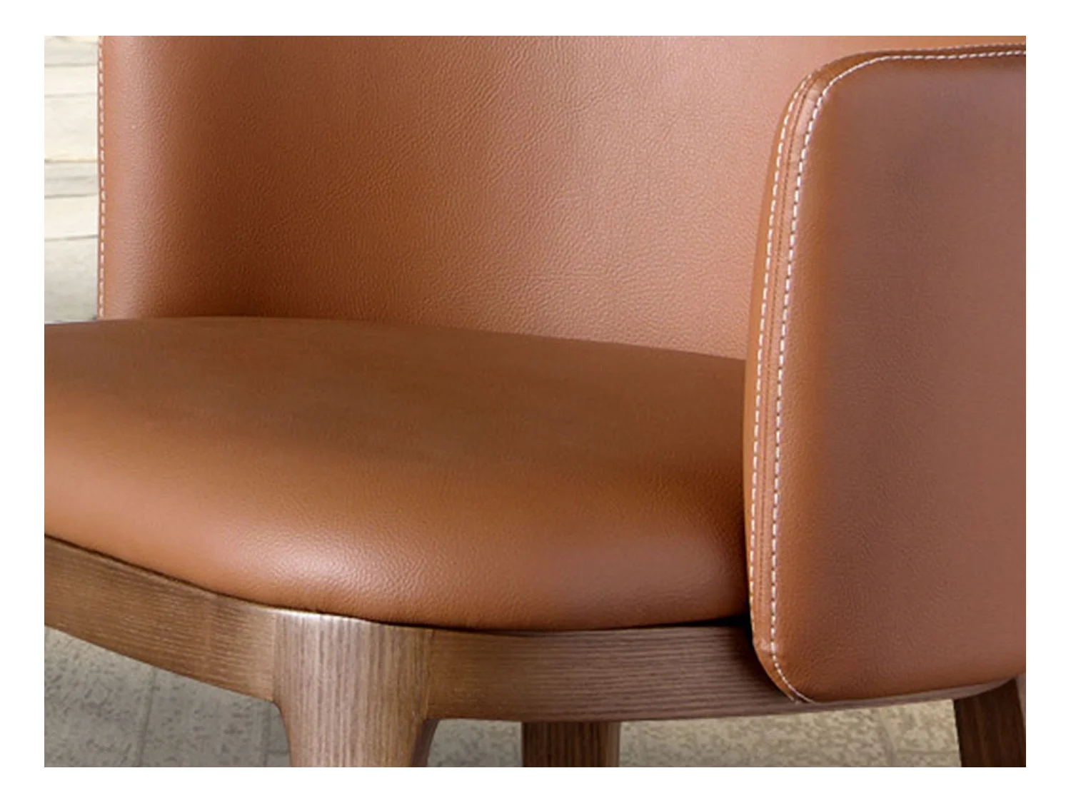 Krukje van bruin kunstleer 4158 ANGEL CERDA