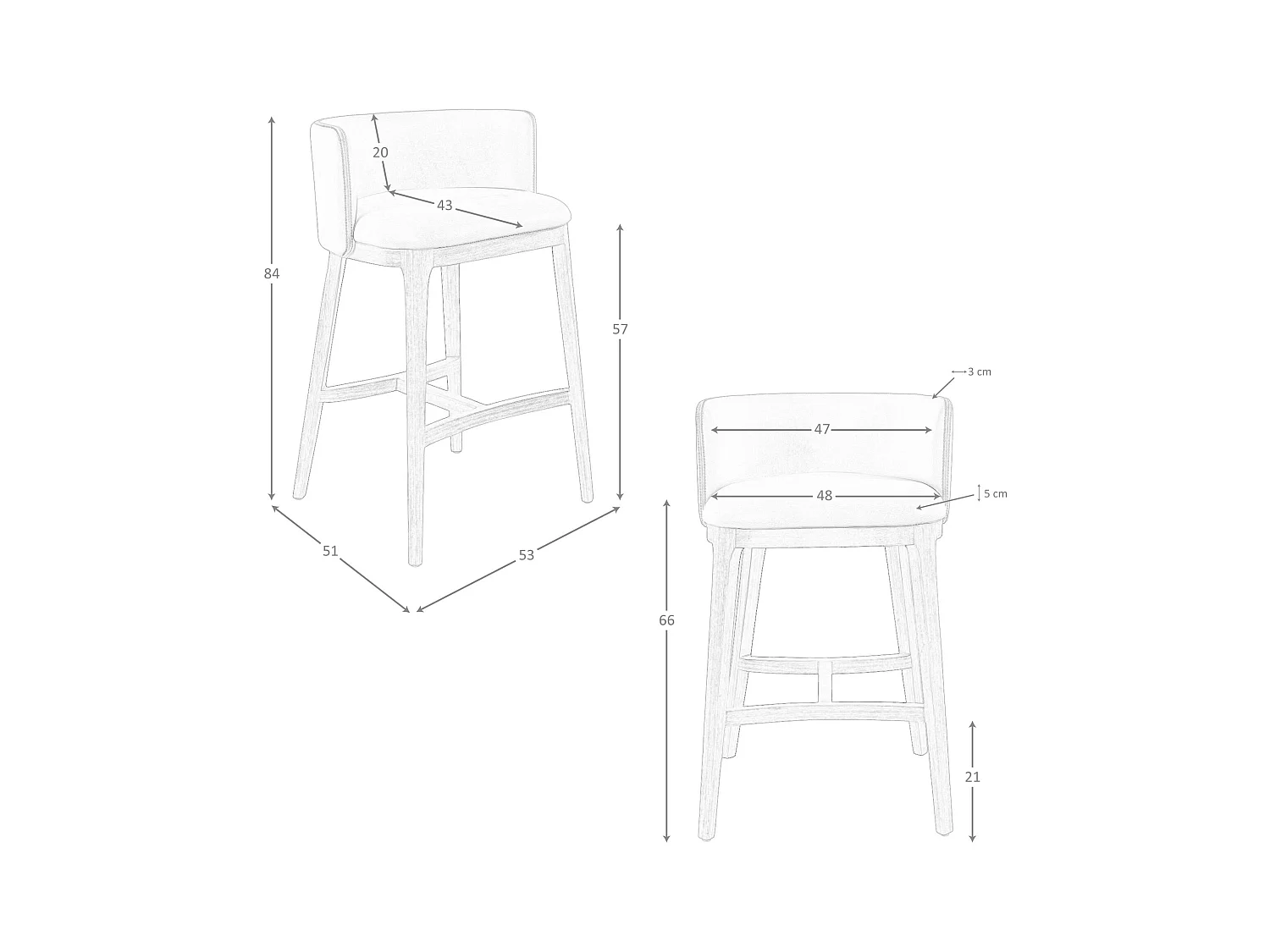 Krukje van bruin kunstleer 4158 ANGEL CERDA