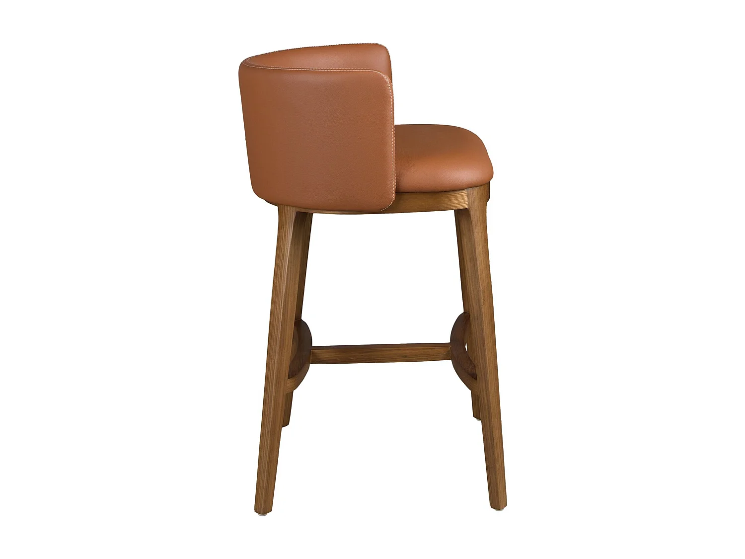 Tabouret en simili cuir marron 4158 ANGEL CERDA