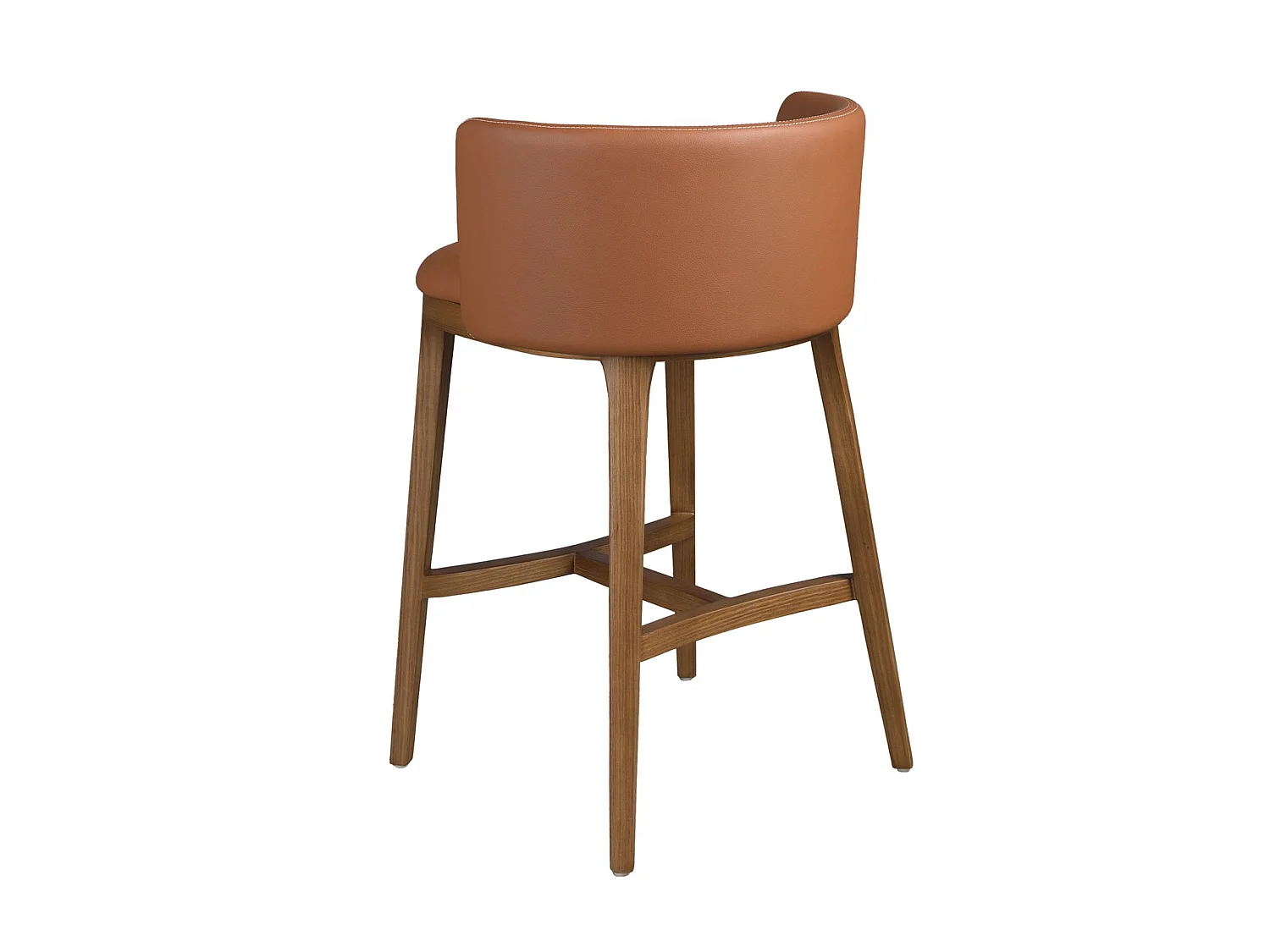 Taburete polipiel marrón 4158 ANGEL CERDA