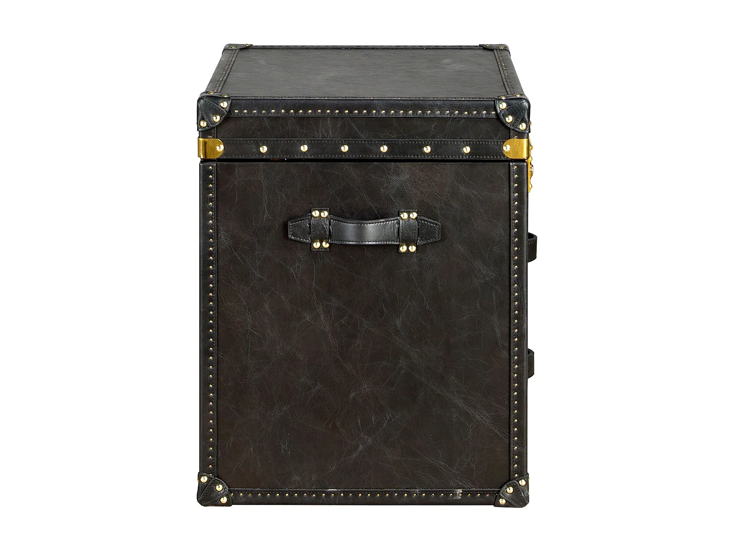 Coffre en cuir noir 7184 ANGEL CERDA