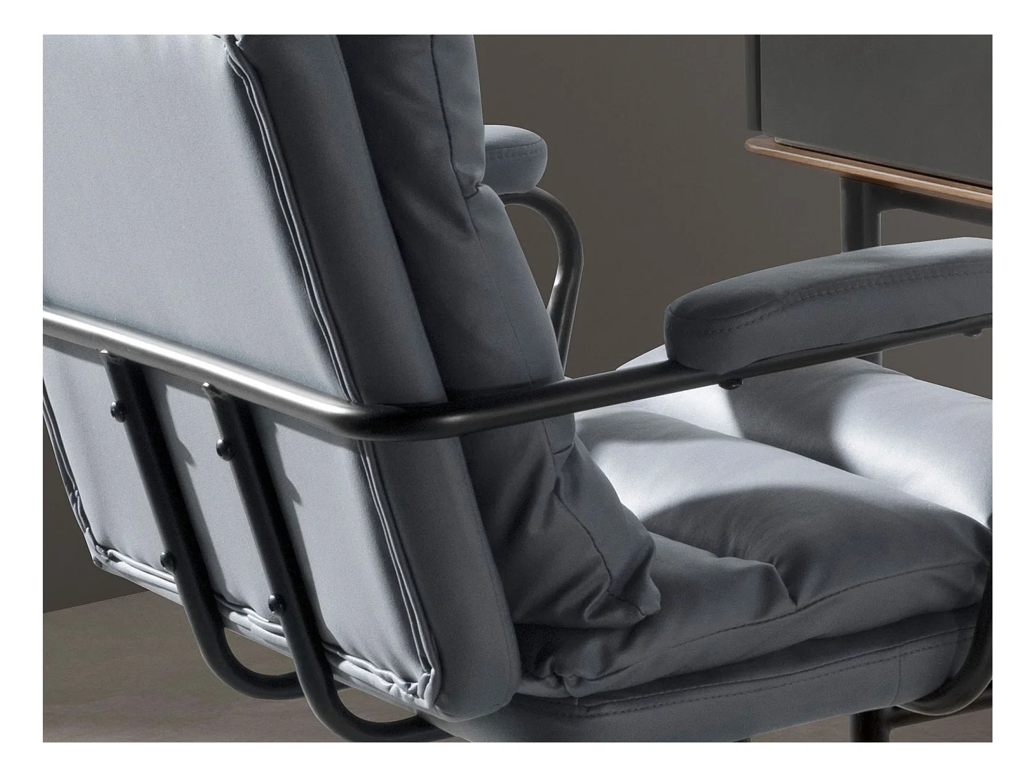 Büro-Drehstuhl grau Stoff 4155 ANGEL CERDA