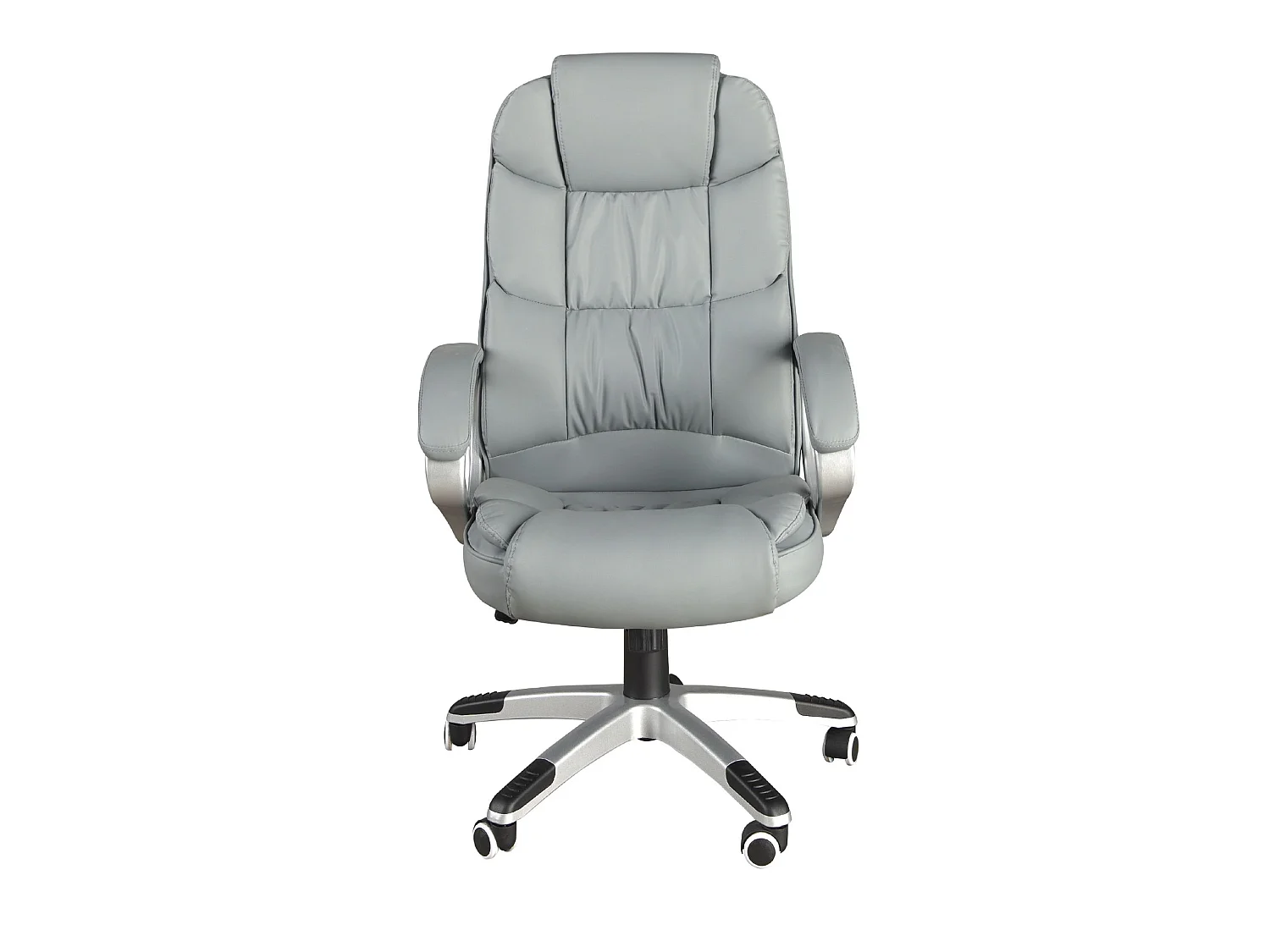 Bureaustoel in grijs kunstleer 4154 ANGEL CERDA