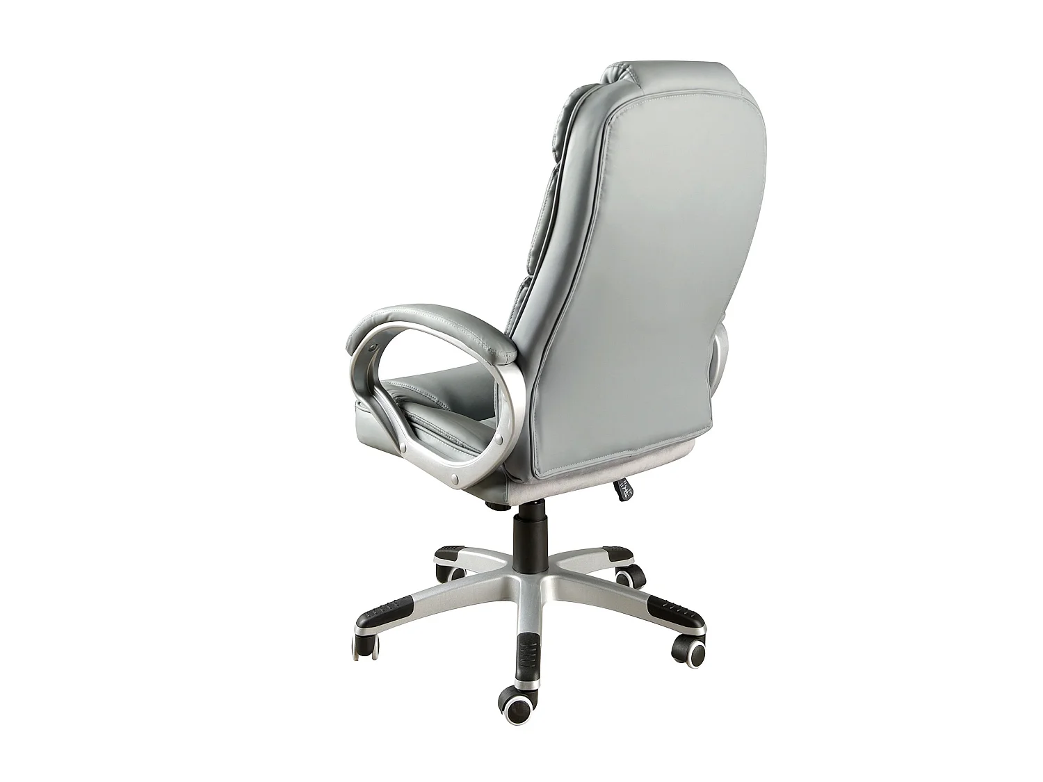 Bureaustoel in grijs kunstleer 4154 ANGEL CERDA