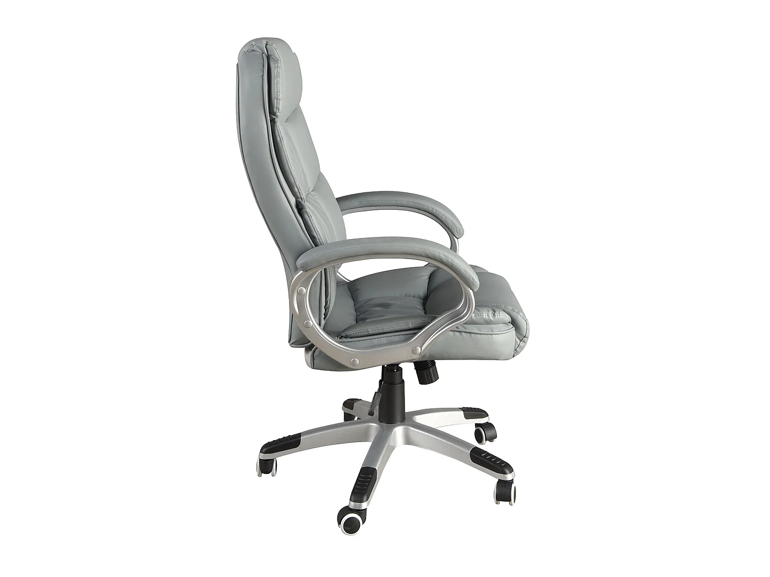 Bureaustoel in grijs kunstleer 4154 ANGEL CERDA