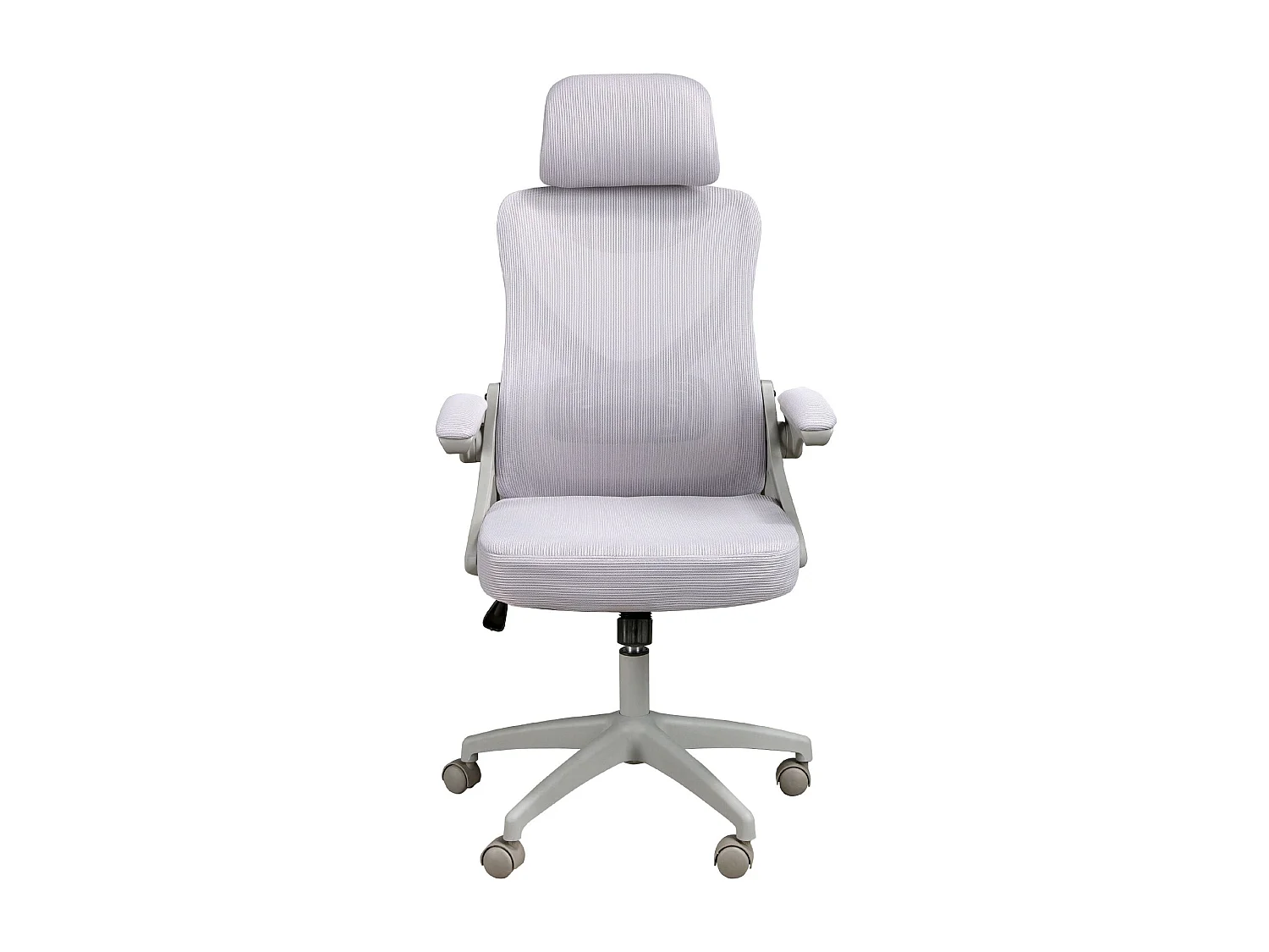 Fauteuil de bureau pivotant tissu gris 4153 ANGEL CERDA