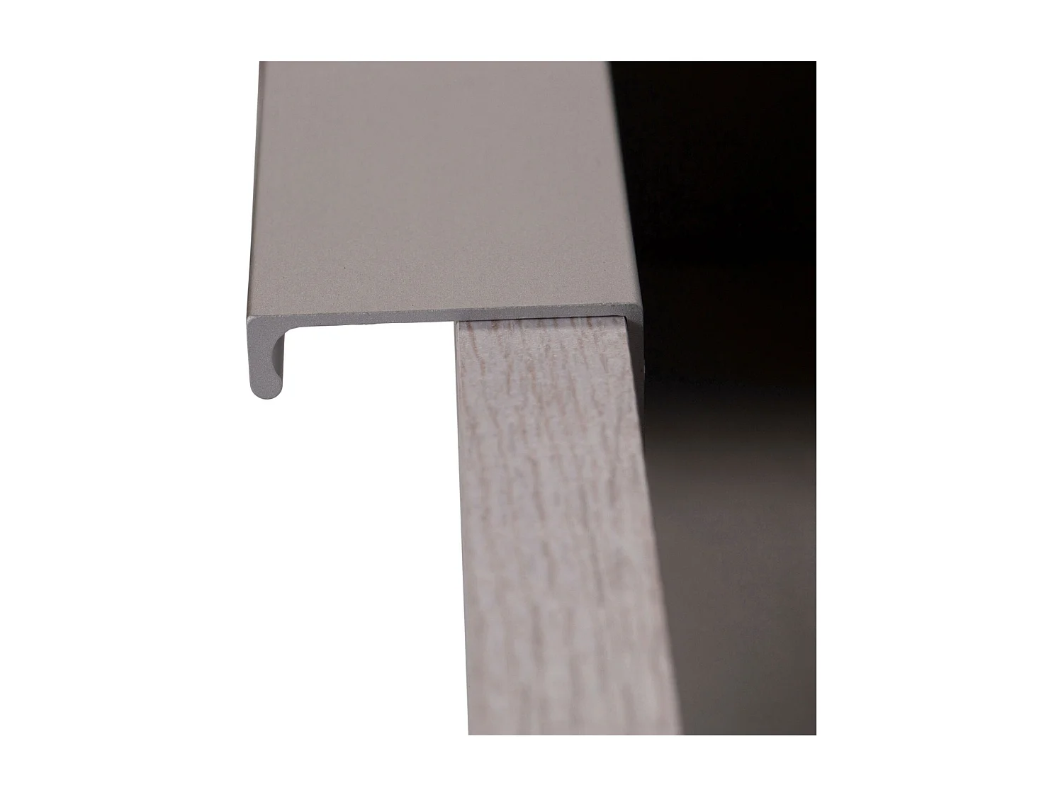 NACHTKONSOLE Saigon graphit / Spiegel 46 / 38 / 74cm