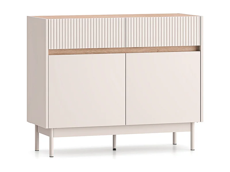 SIDEBOARD Dunea Cashmere / Eiche Cremona Torro 104 / 40 / 85 cm
