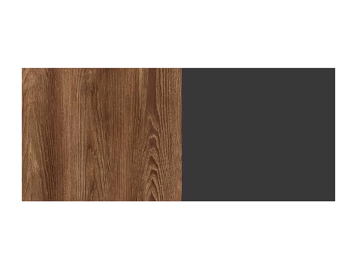 NACHTKONSOLEN 2ER SET Milton Kastanie / anthrazit je 48 / 39 / 102cm