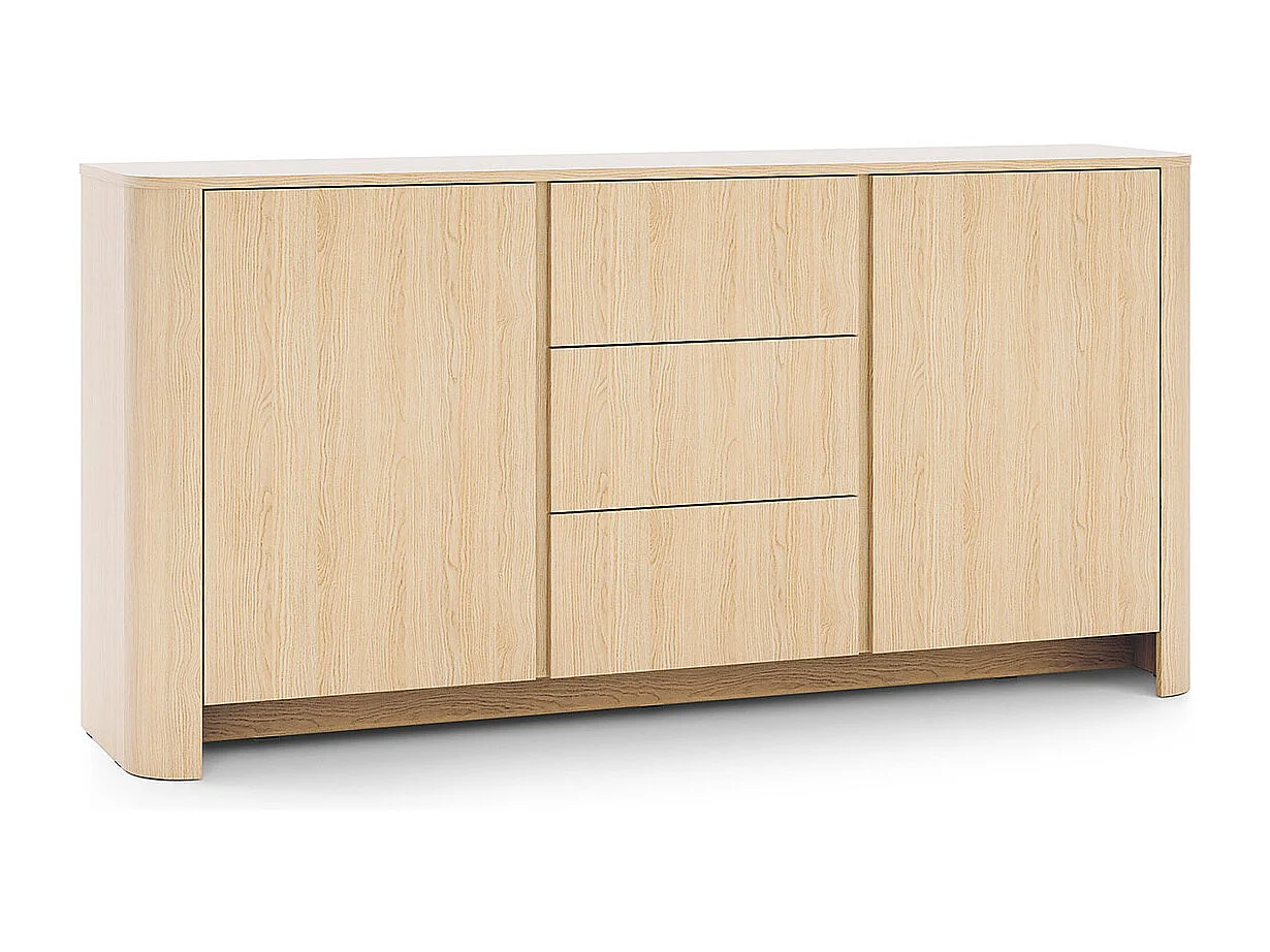 KOMMODE Bari Eiche Vicenza 168 / 39 / 84cm