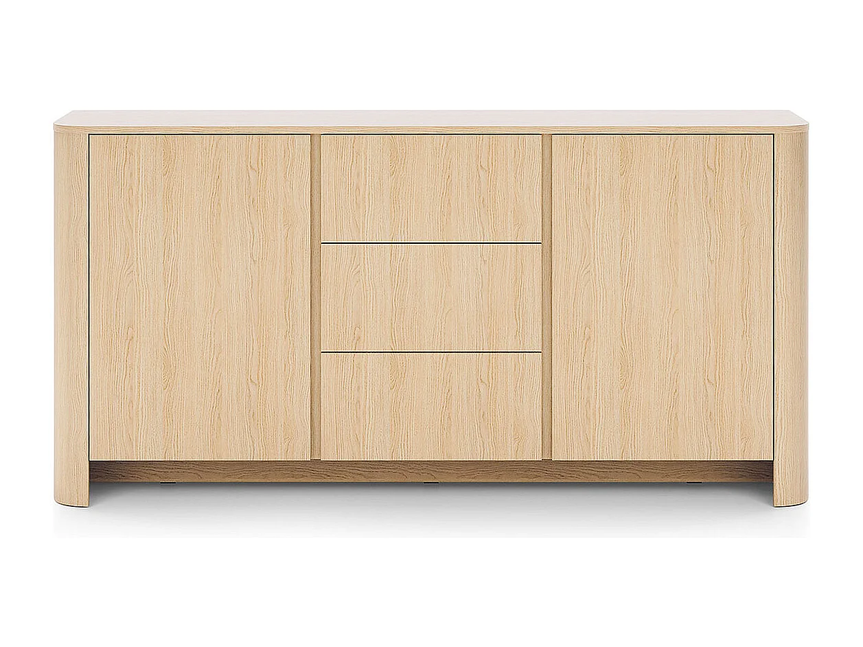 KOMMODE Bari Eiche Vicenza 168 / 39 / 84cm