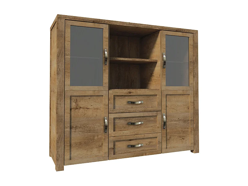 HIGHBOARD Nevada Eiche Lefkas 160 / 44 / 145cm