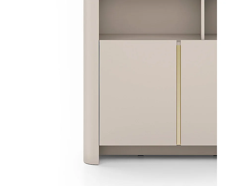 REGALSCHRANK Bari Kaschmir 103 / 39 / 170cm