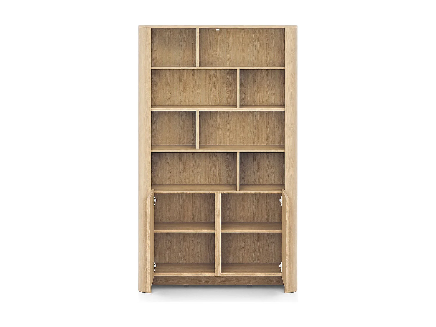 REGALSCHRANK Bari Eiche Vicenza 103 / 39 / 170cm