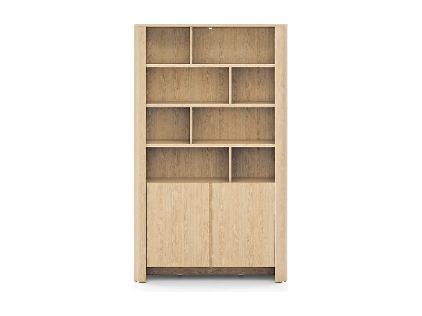 REGALSCHRANK Bari Eiche Vicenza 103 / 39 / 170cm