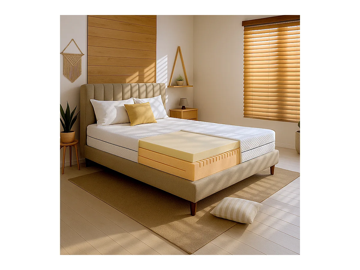 Französische Matratze 140 X 190 | Höhe 18 cm | Orthopädisch | Antiallergisch