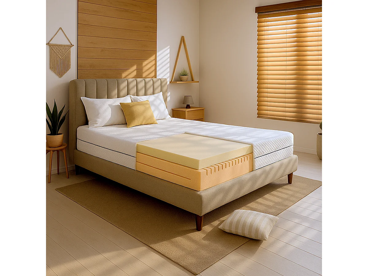 Französische Matratze 140 X 190 | Höhe 18 cm | Orthopädisch | Antiallergisch