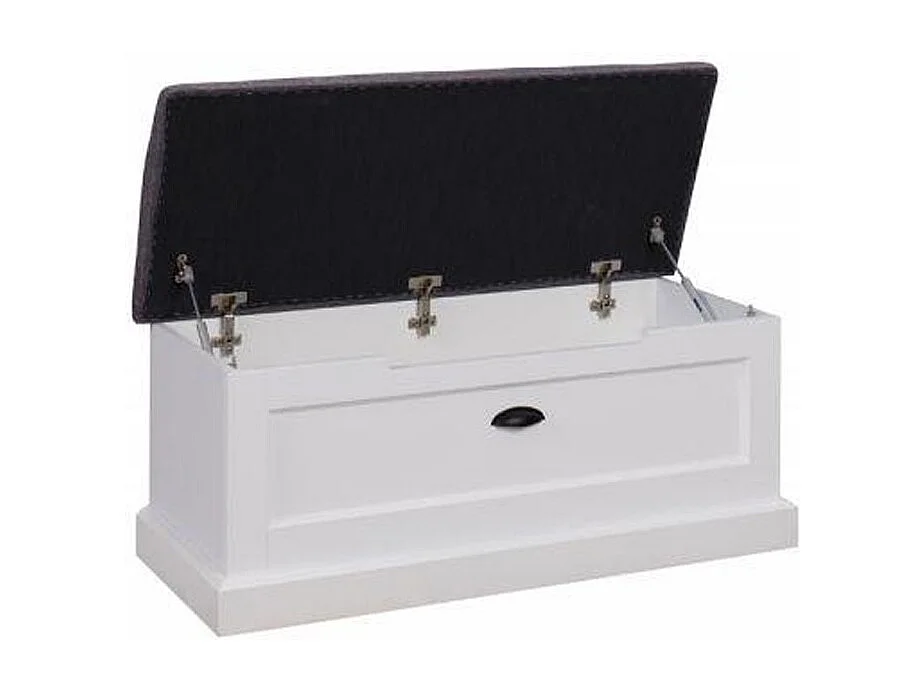 GARDEROBEN SET 2-TEILIG Galineo weiß 100 / 42 / 91,5cm