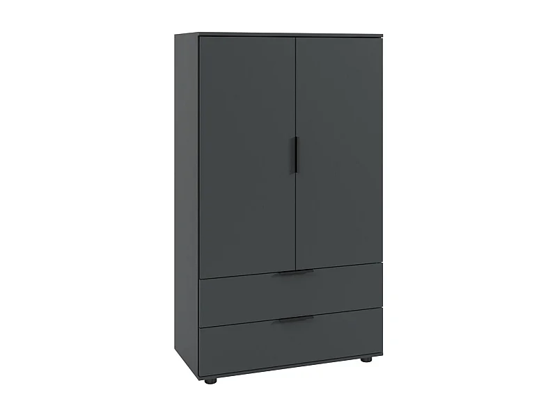 WÄSCHESCHRANK Easy Plus graphit 81 / 40 / 140cm