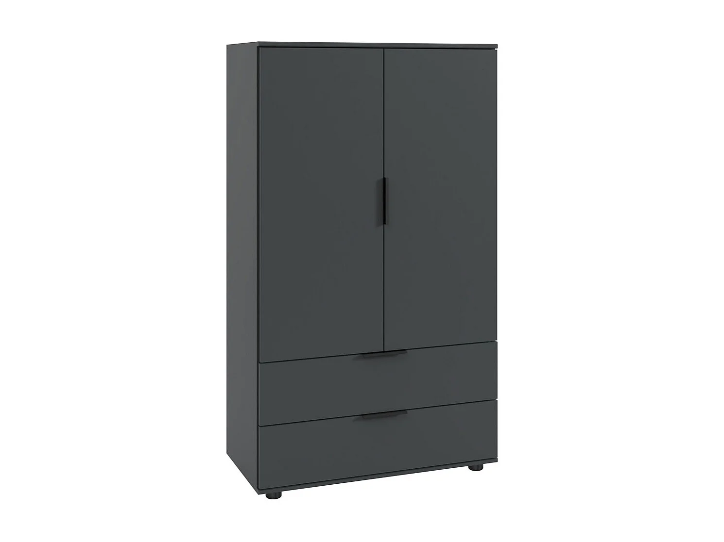 WÄSCHESCHRANK Easy Plus graphit 81 / 40 / 140cm