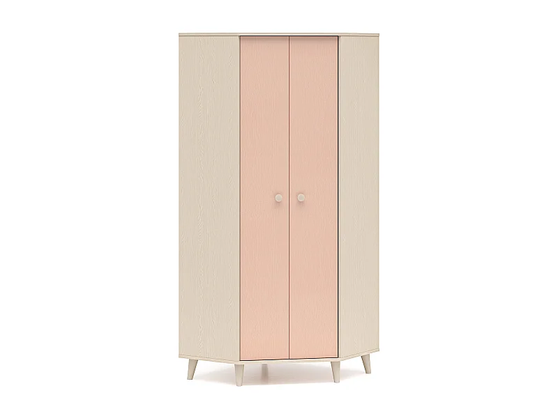 ECKSCHRANK Mevel Wüstensand / Millennial Pink 80 / 80 / 190cm
