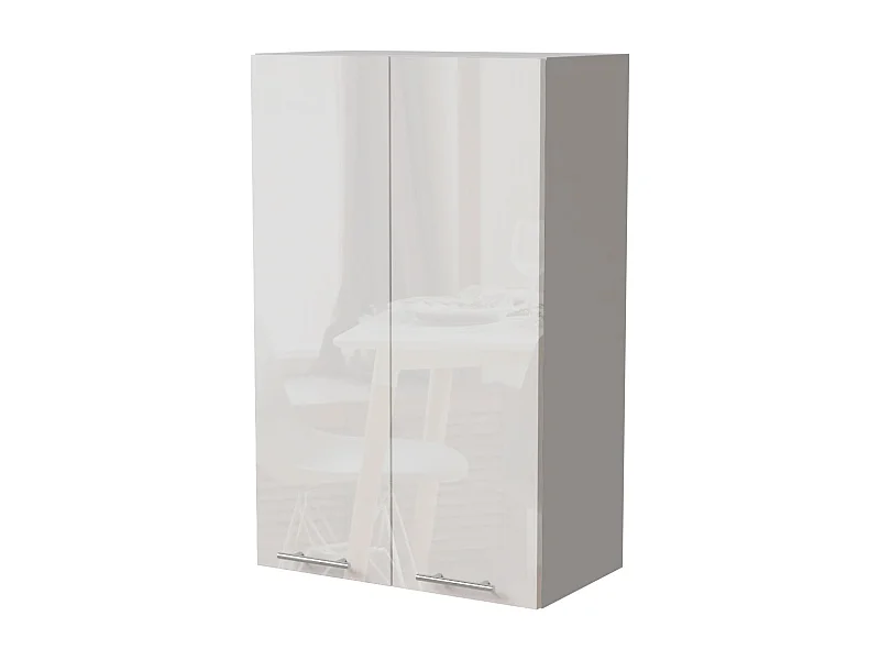 KÜCHENHÄNGESCHRANK Essen W4/60 Weiß Hochglanz / Weiß Matt 60 / 32,5 / 96cm