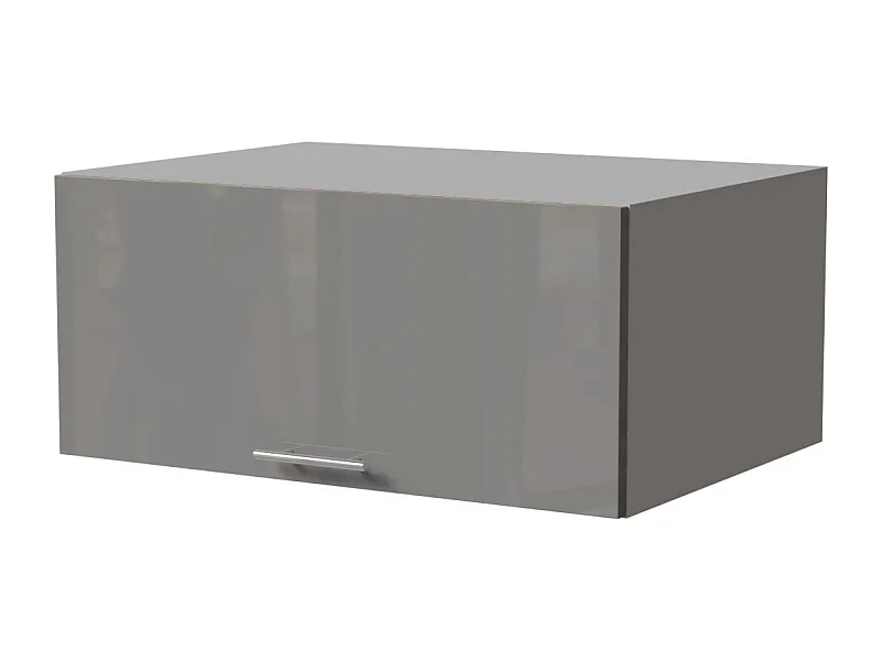 AUFSATZSCHRANK Essen W6B/80 Grau Hochglanz / Grau Matt 80 / 59 / 36cm