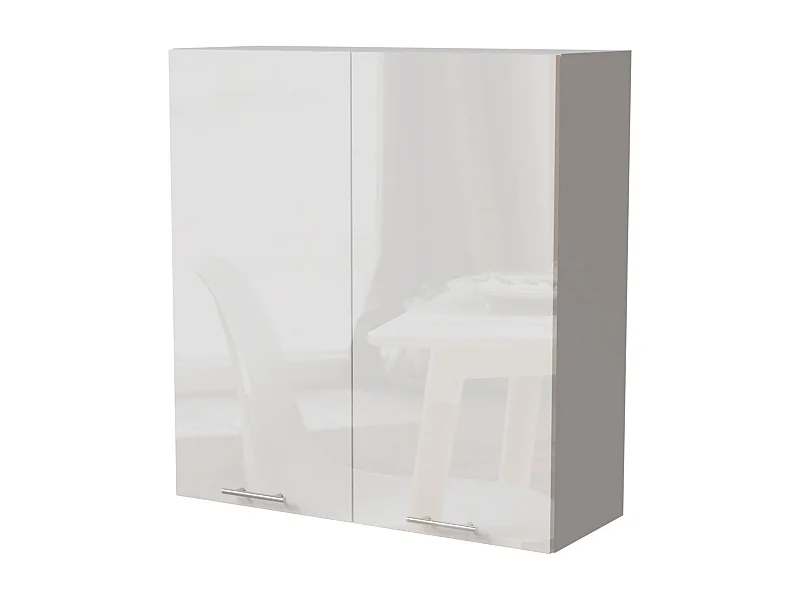 HÄNGESCHRANK Essen W4/90 Weiß Hochglanz / Weiß Matt 90 / 32,5 / 96cm